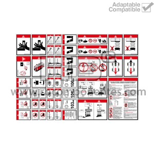KIT COMPLETO ADH. SEGURIDAD PARA TIJERAS HOLANDES