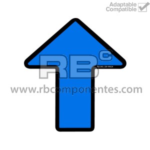 ADH. COMPATIBLE TIPO FLECHA AZUL GN 27204B