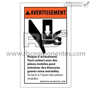 ADHESIVO COMPATIBLE REF GE 28161 122B FRANCES
