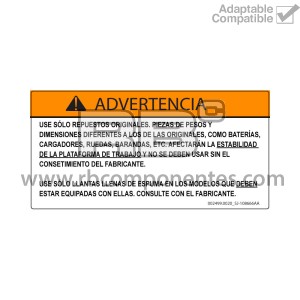 ADH. COMPATIBLE REF.  SJ 108666AA