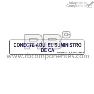 ADH. COMPATIBLE REF.  SJ 110333AB