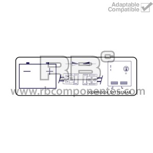 ADH. COMPATIBLE REF.  SJ 110334AB