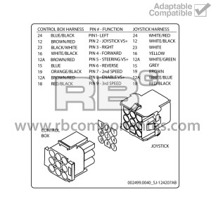 ADH. COMPATIBLE REF.  SJ 124207AB