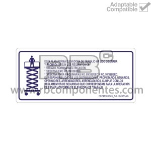 ADH. COMPATIBLE REF.  SJ 124931AA