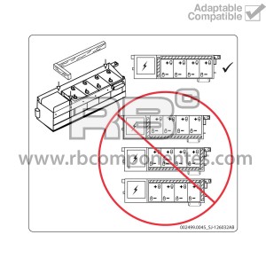 ADH. COMPATIBLE REF.  SJ 126032AB