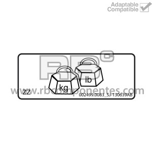 ADH. COMPATIBLE REF.  SJ 130639AB