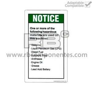 ADHESIVO COMPATIBLE REF  GE 28164 116C INGLES