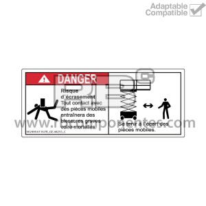 ADHESIVO COMPATIBLE REF GE-44255FR_C FRANCES