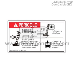 ADHESIVO COMPATIBLE REF GE-44736_C ITALIANO