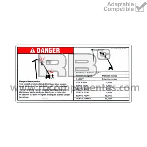 ADHESIVO COMPATIBLE REF GE 27564 C FRANCES