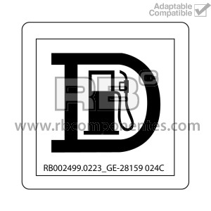 ADHESIVO COMPATIBLE REF GE-28159 024 C