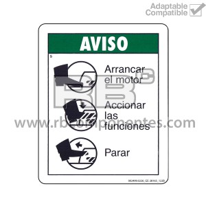 ADHESIVO COMPATIBLE REF GE-28165 122B