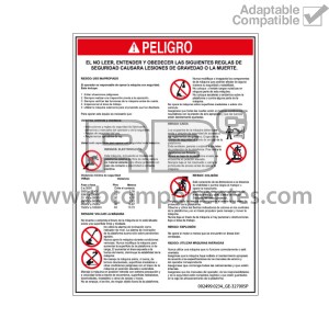 ADHESIVO COMPATIBLE REF GE 32700