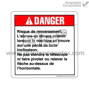 ADHESIVO COMPATIBLE REF GE 33952 B FRANCES