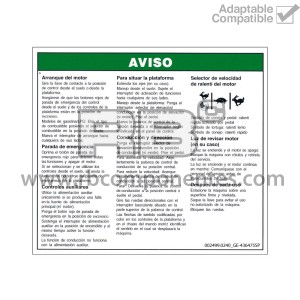 ADHESIVO COMPATIBLE REF GE-43647 C