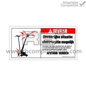 ADHESIVO COMPATIBLE REF GE 2764 024B HOLANDES