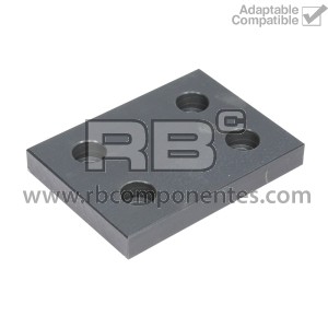 PATIN RECTANGULAR 110X80X14MM