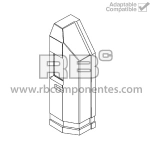 CAPOT LADO MANDO COMPATIBLE GE 101968