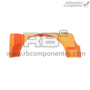 CAPOT PASE DE RUEDA DCH PARA TOUCAN 1100 - NARANJA