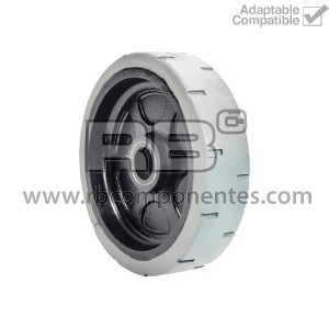 RUEDA SUPERELÁSTICA DELANTER 305/76-254 UR