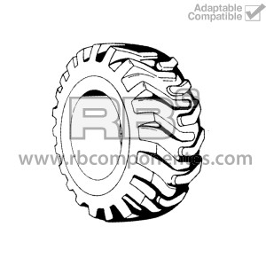RUEDA ADAPTABLE GE 73185 (385-65 D19.5 PR16 )