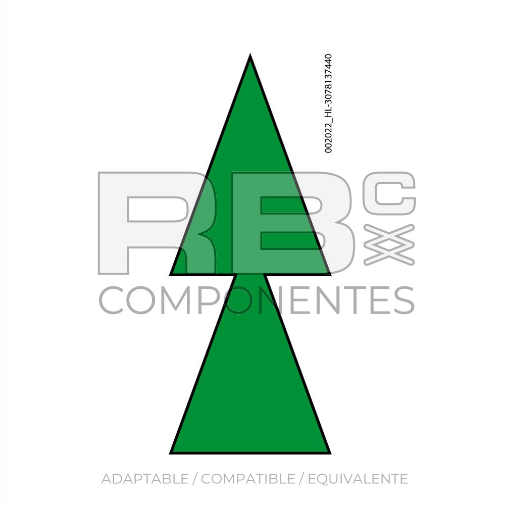 ADHESIVO SENTIDO TRACCION FLECHA VERDE PEQUEÑA 3M