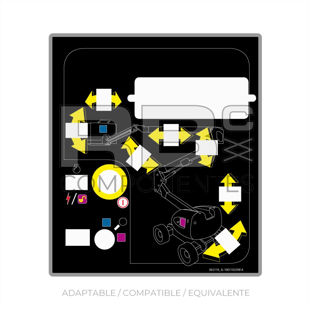 ADH. FUNC. INF. - 450AJ SERIES II - 510AJ
