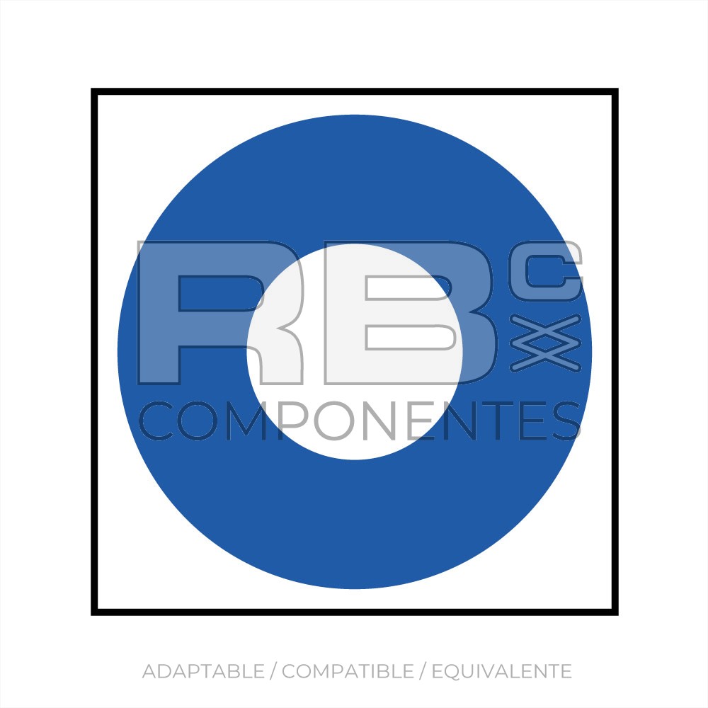 ADHESIVO ARANDELA AZUL PARA PULSADOR