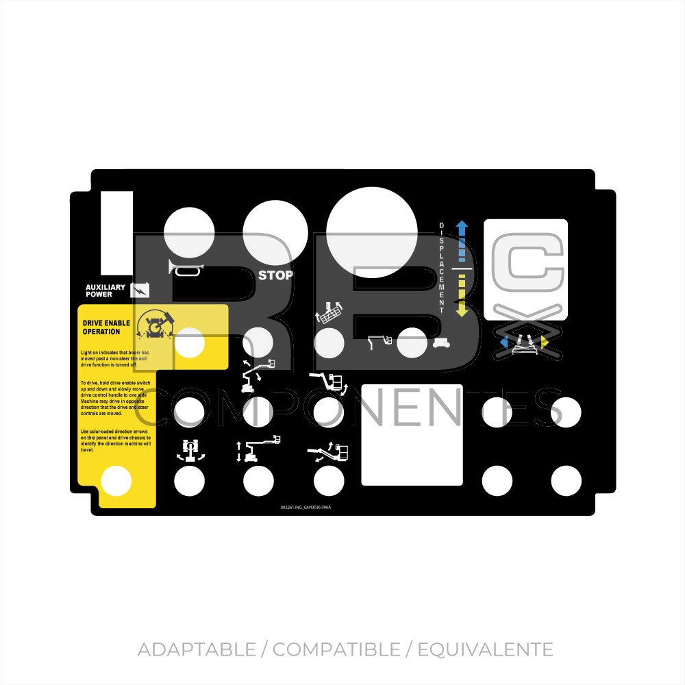 ADH. FUNC. COMPATIBLE CON GE-43036_096A EN INGLES