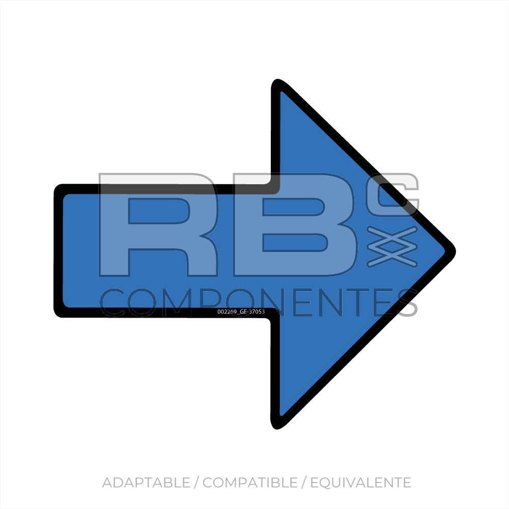 ADH. INDICADOR DIREC. AZUL GE-Z30/20 Z34/22(A.D.E