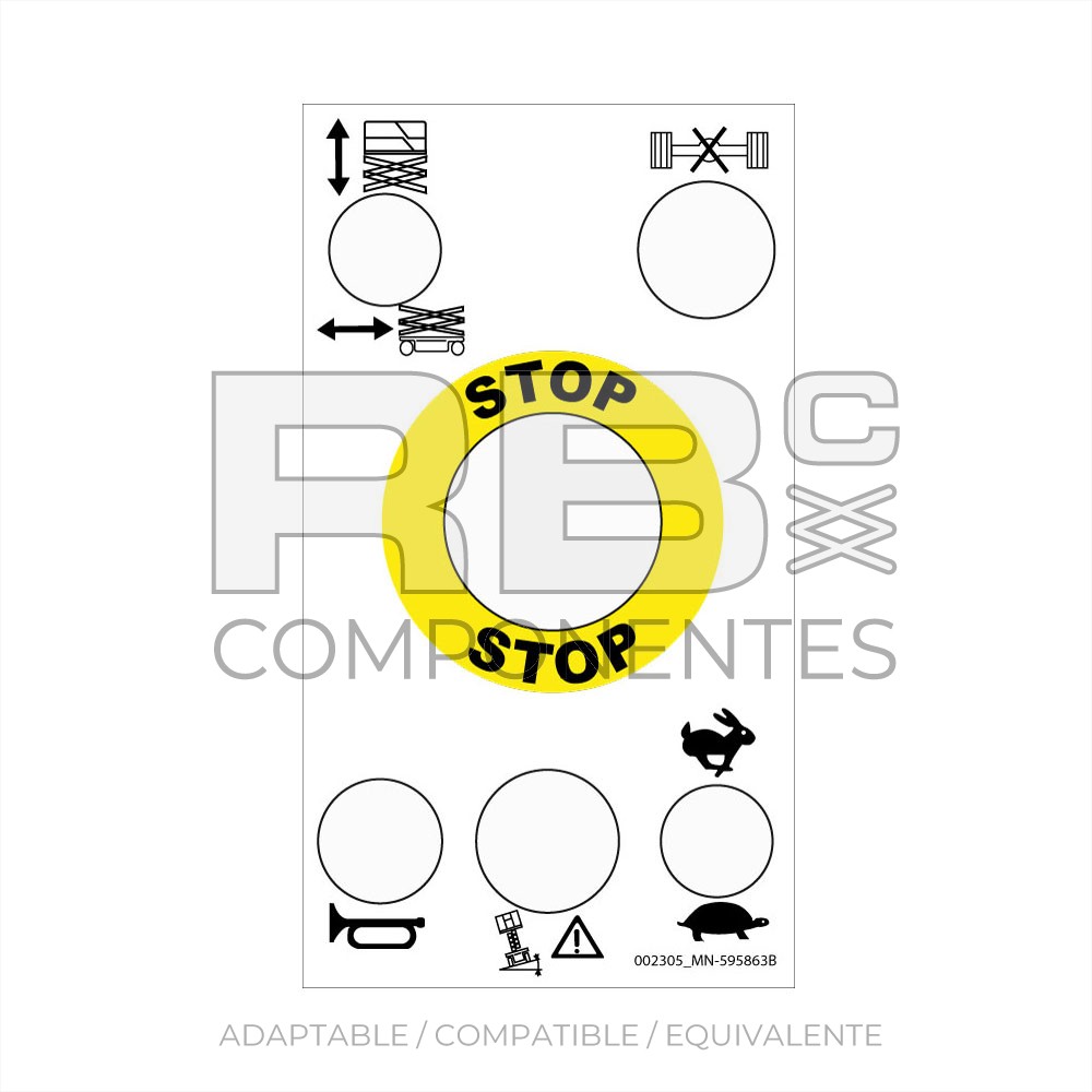 JUEGO ADH. FUNC. CUADRO SUP. MAN 