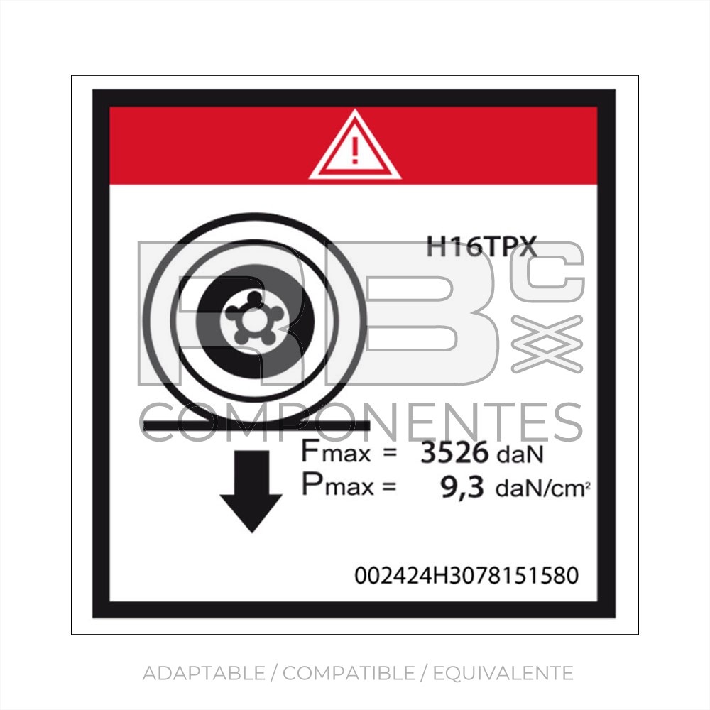 ADH. COMPATIBLE CON LA REF HL  3078151580