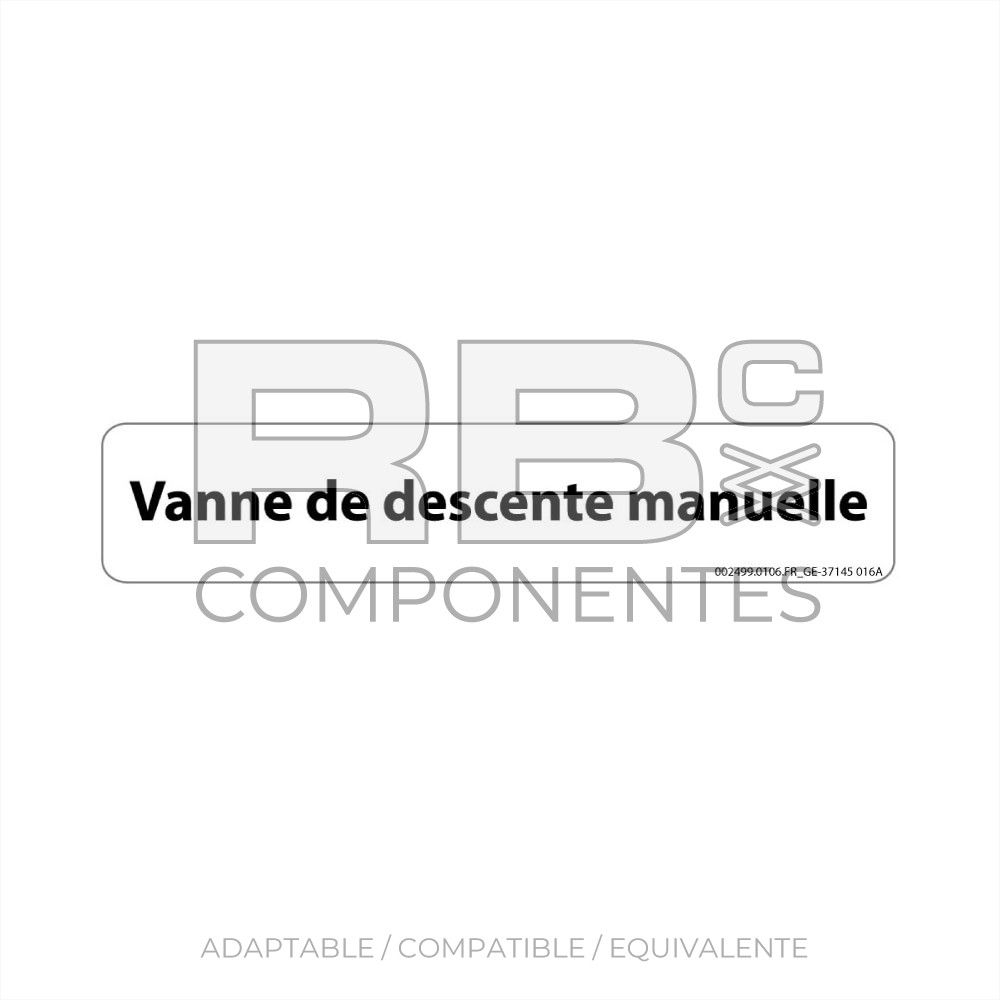 ADHESIVO COMPATIBLE REF GE 37145 FRANCES