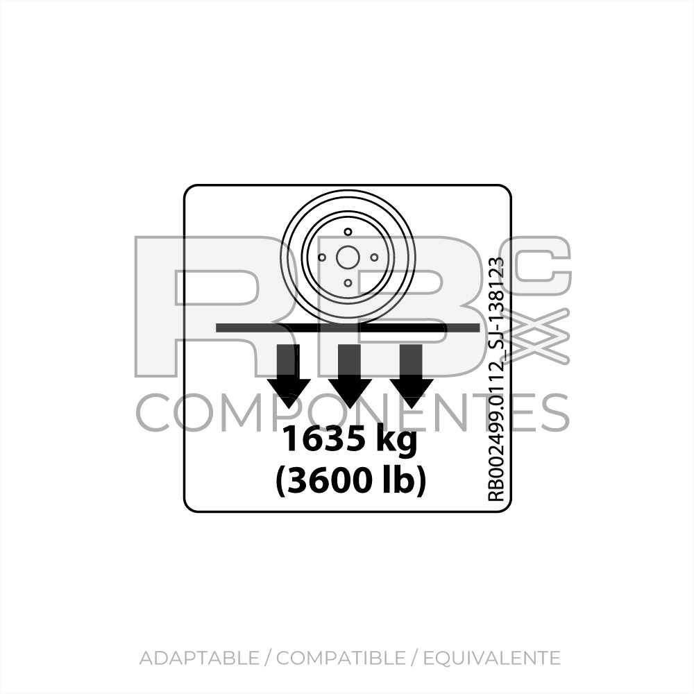 ADHESIVO CARGA RUEDA AS/CO/EQ SJ 138123