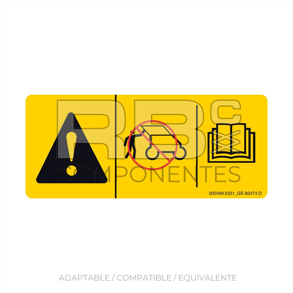 ADHESIVO COMPATIBLE REF GE 82473