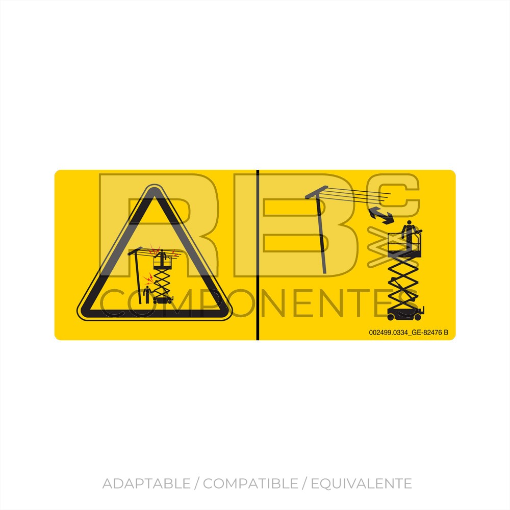 ADHESIVO COMPATIBLE REF 82476GT