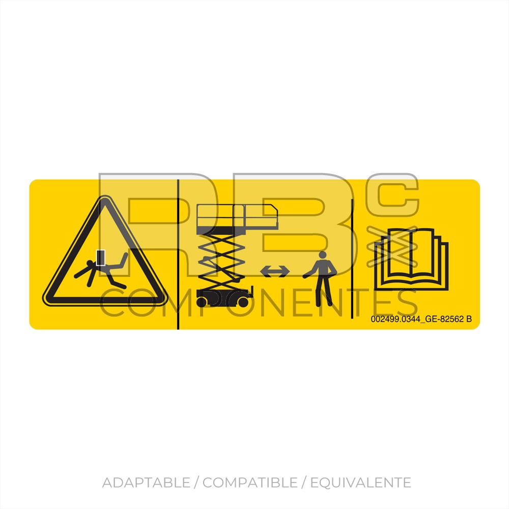 ADHESIVO COMPATIBLE REF 82562GT