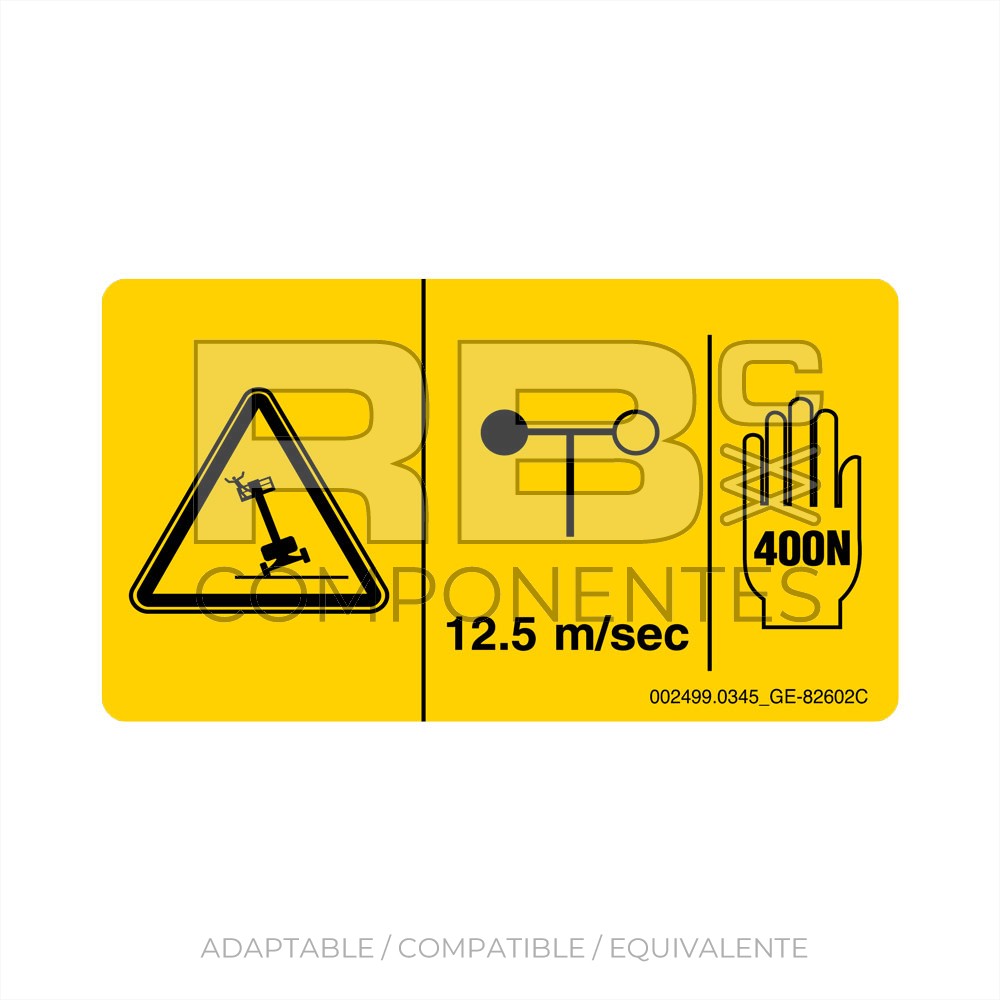 ADHESIVO COMPATIBLE REF GE 82604