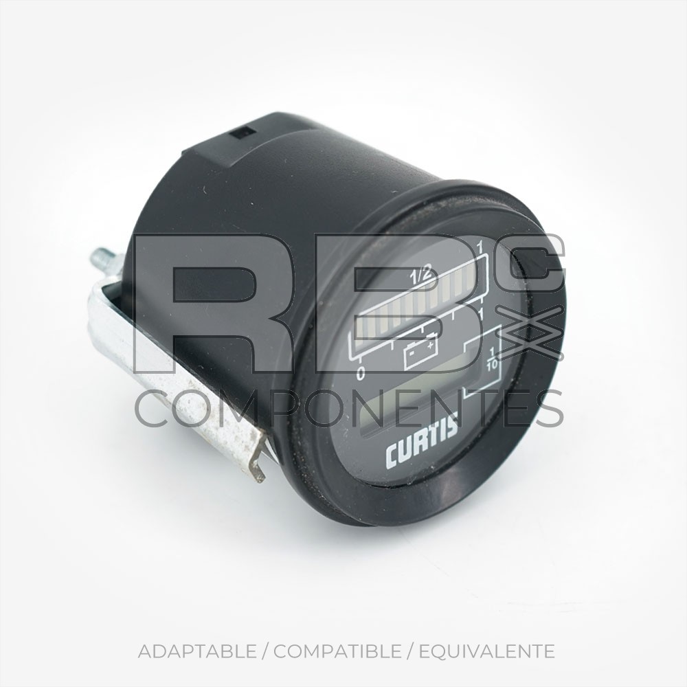 INDICADOR BATERIAS + HOROMETRO, SIN RELE DE CORTE