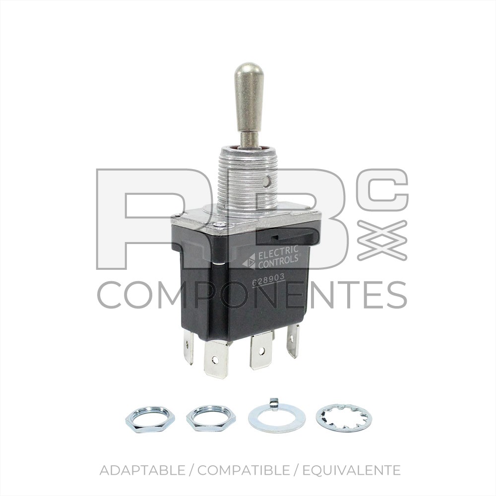 INTERRUPTOR 3 POS. FIJAS ( 6 F )  ESTANCO