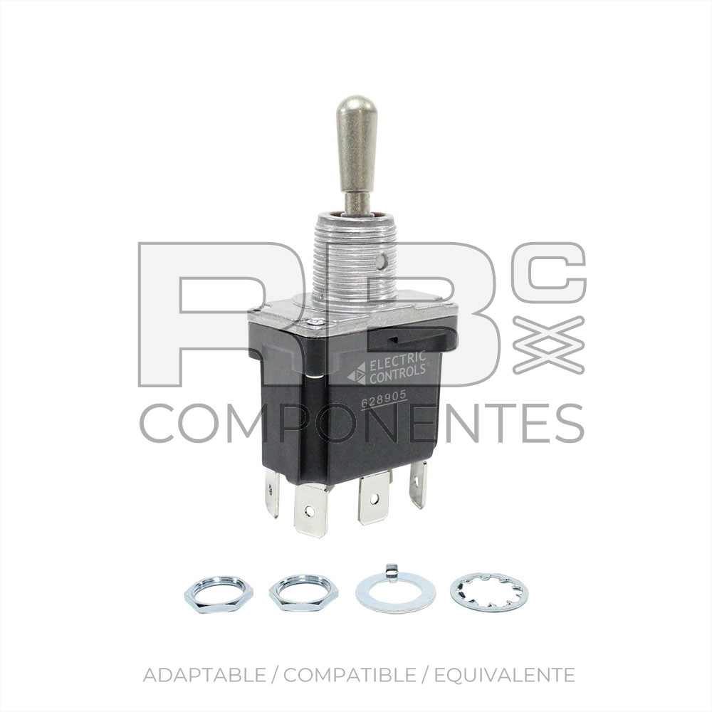 INTERRUPTOR 3 POS. RETORNO ( 6 F ) ESTANCO