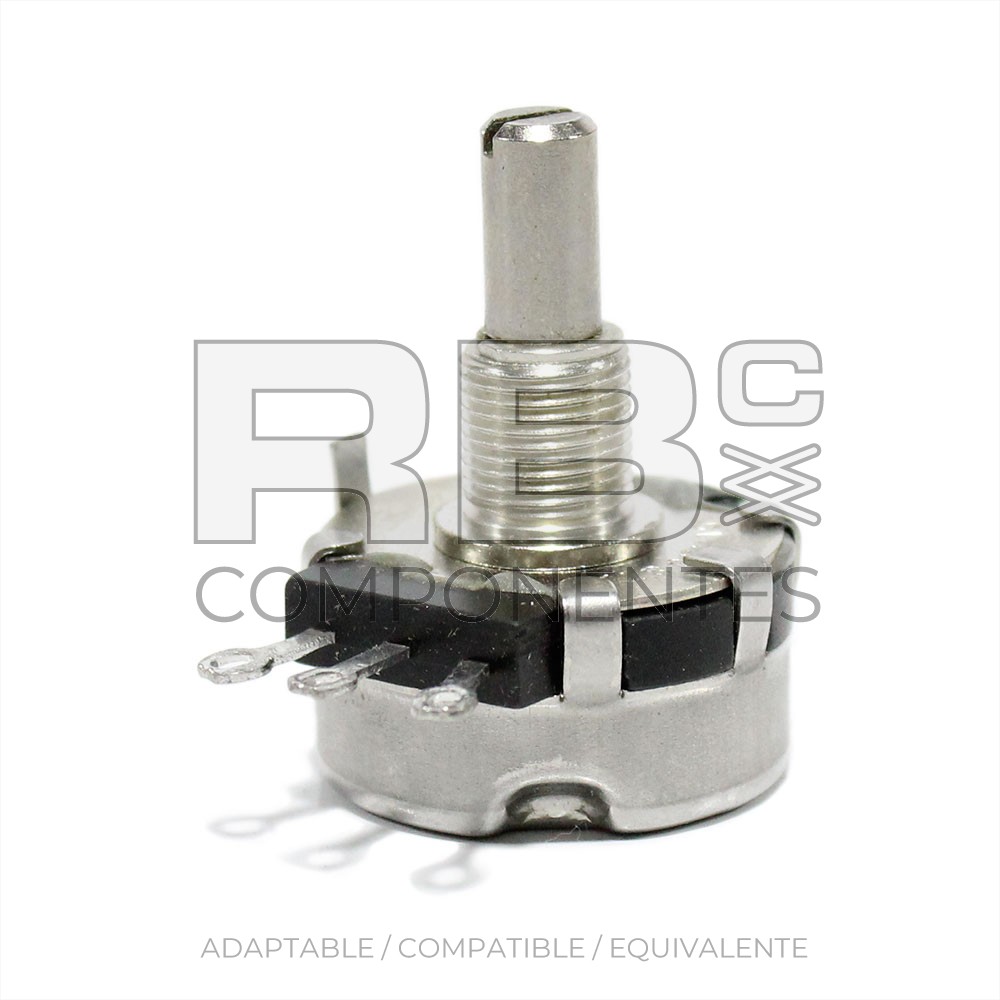 POTENCIOMETRO CORTO  5K OHM  3 SALIDASADAPTABLE  REF 65179