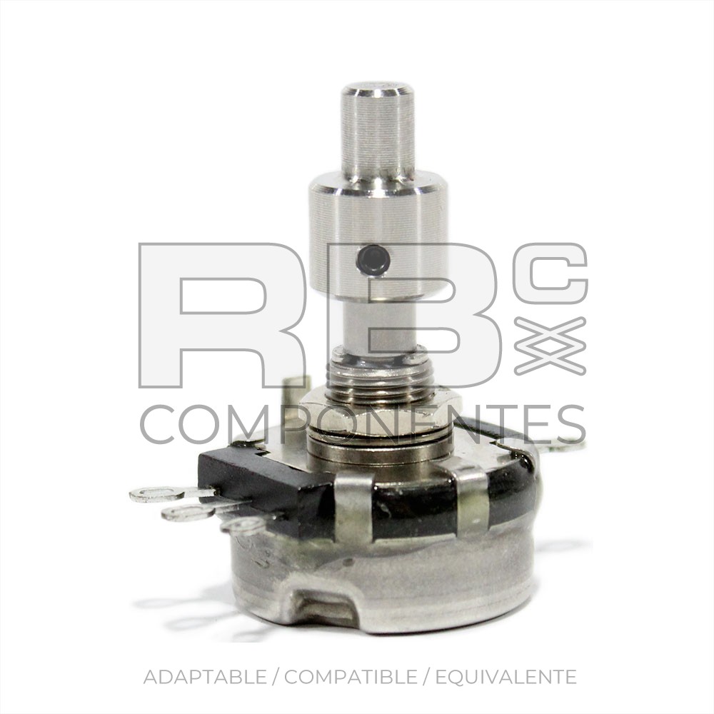 POTENCIOMETRO CORTO 10K OHM 4 SALIDAS ADAPTABLE