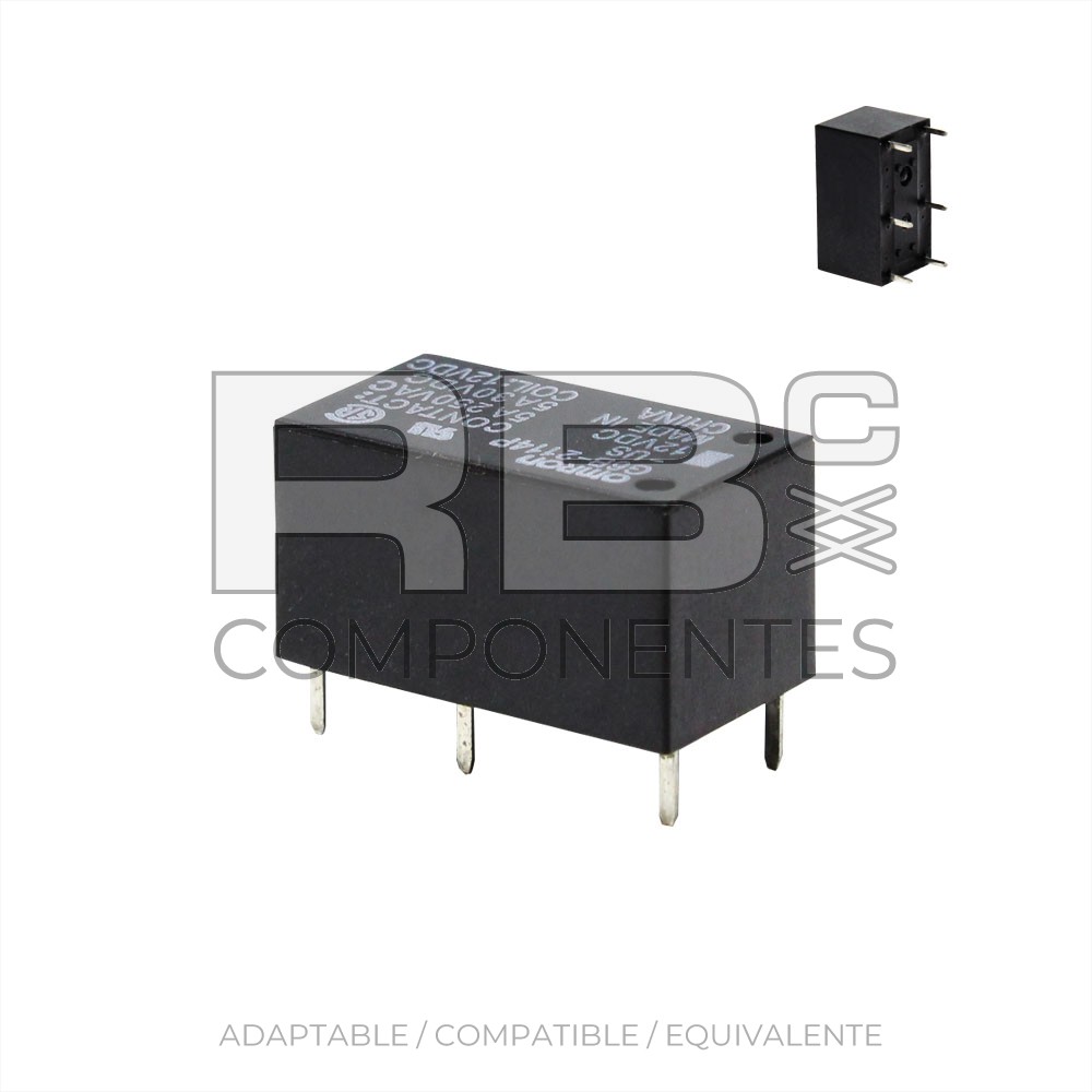 RELE 12V Y 6 PATILLAS DEL TIPO GRV