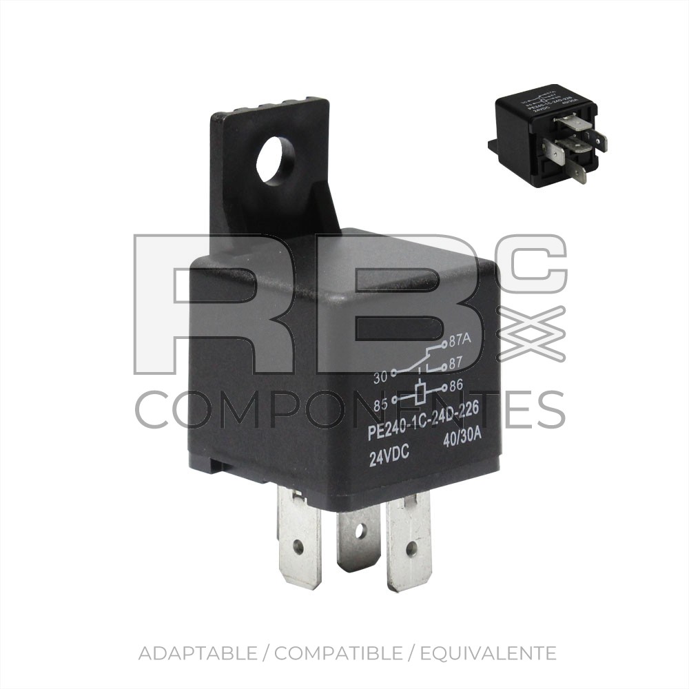 RELE  24V 10/20A N.C/N.O 5 Pat.
