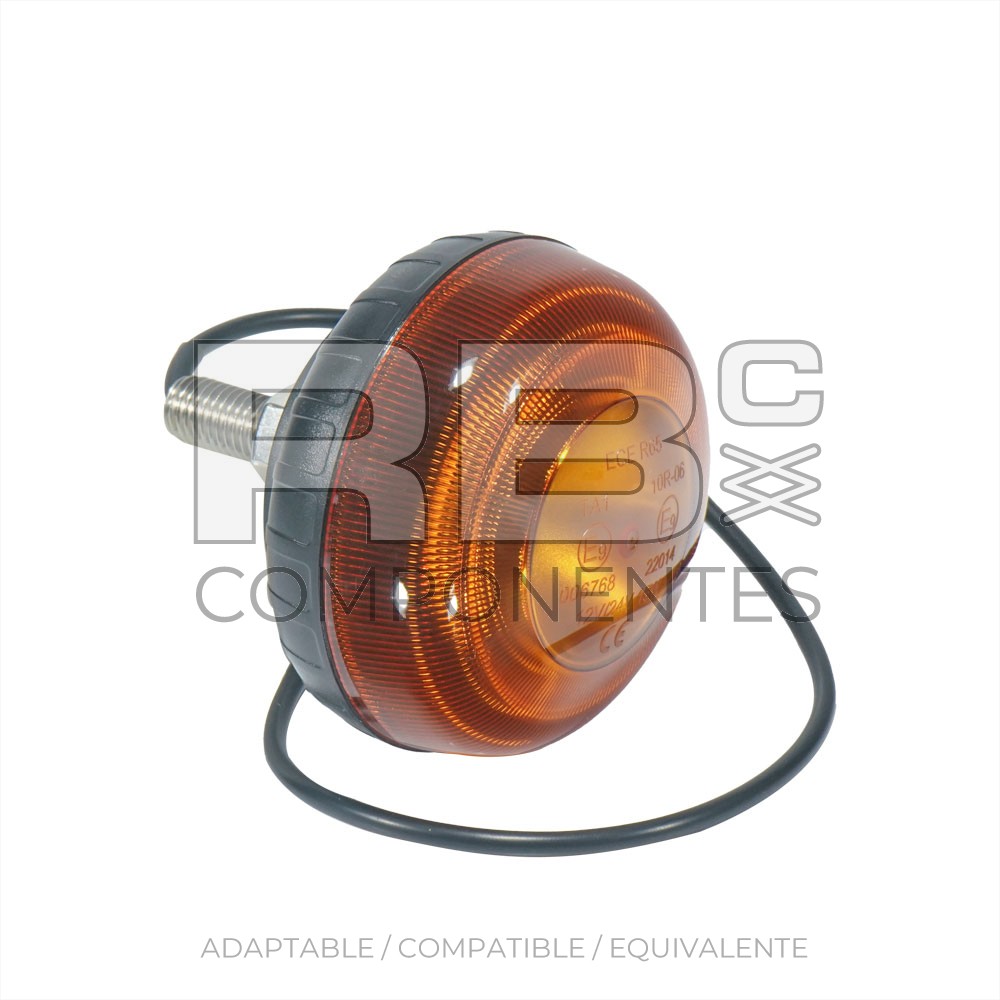 ROTATIVO MINI CON PERNO LED 12-24V