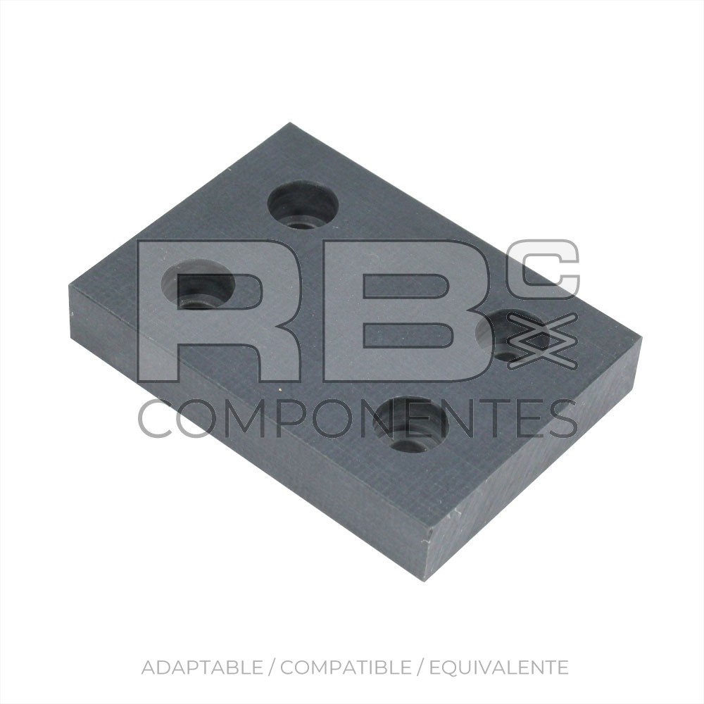 PATIN RECTANGULAR 110X80X19 MM