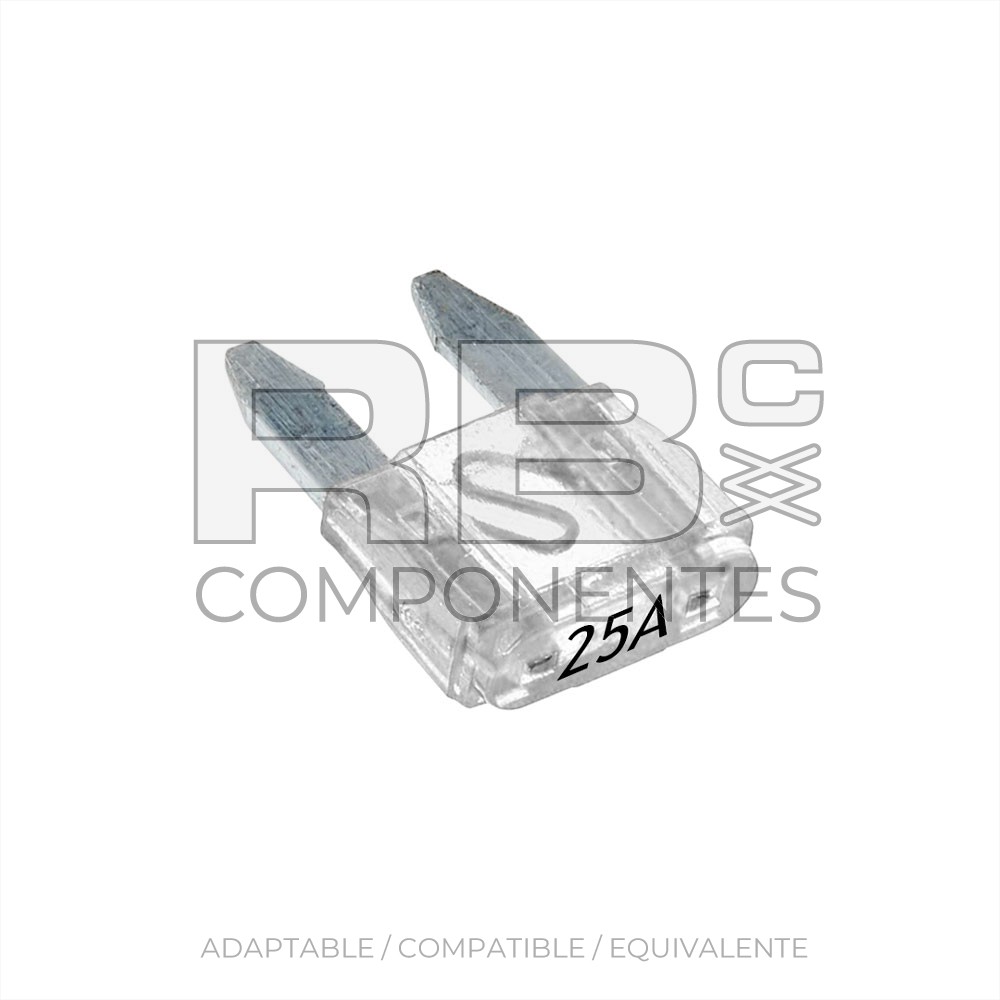 FUSIBLE DE TIPO FICHA MINI DE 25 A