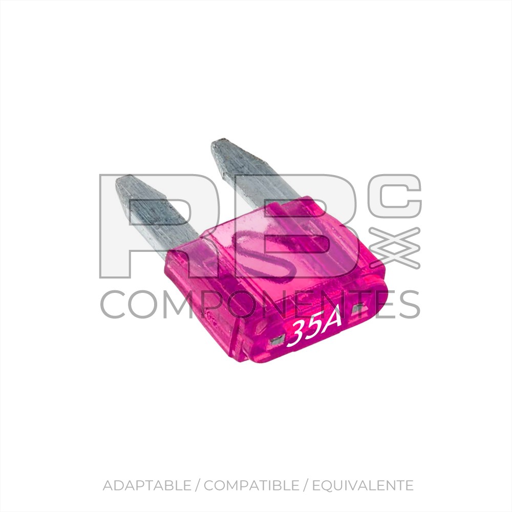 FUSIBLE DE TIPO FICHA MINI DE 35 A