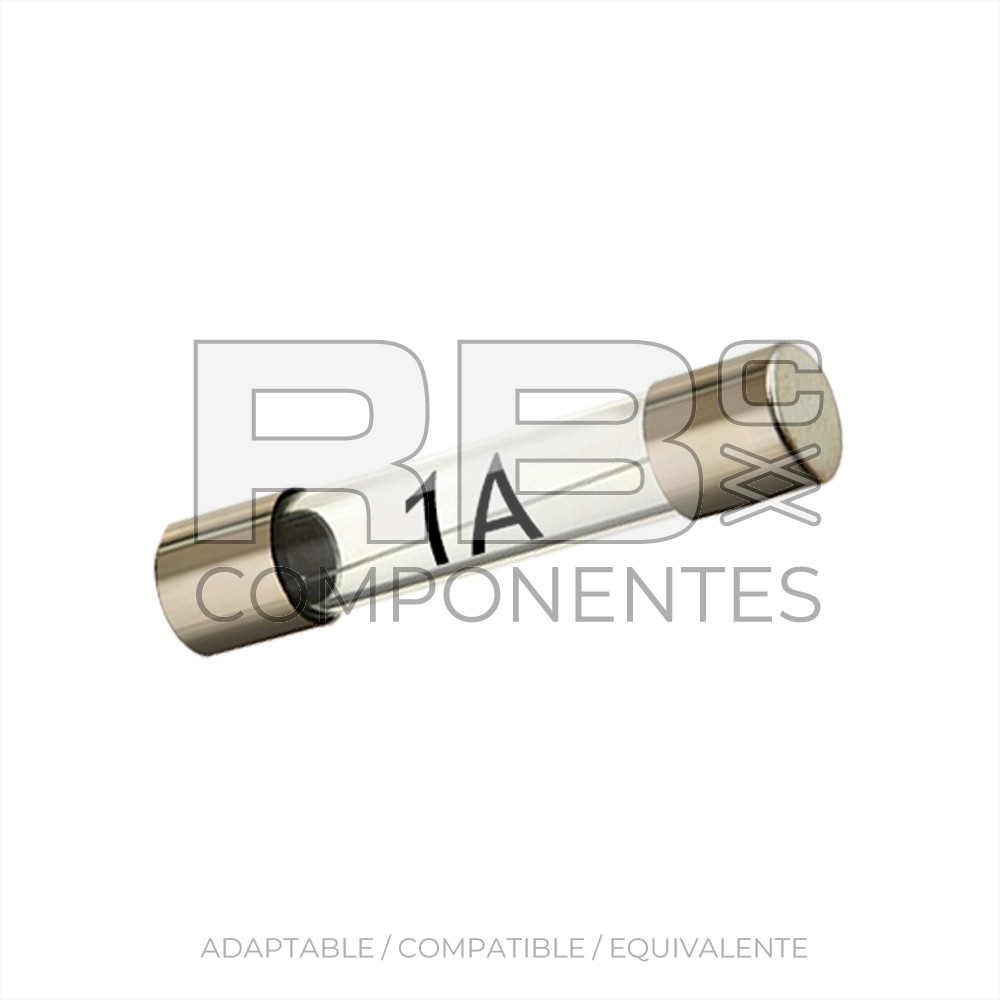 FUSIBLE DE CRISTAL 32MM DE 1 A